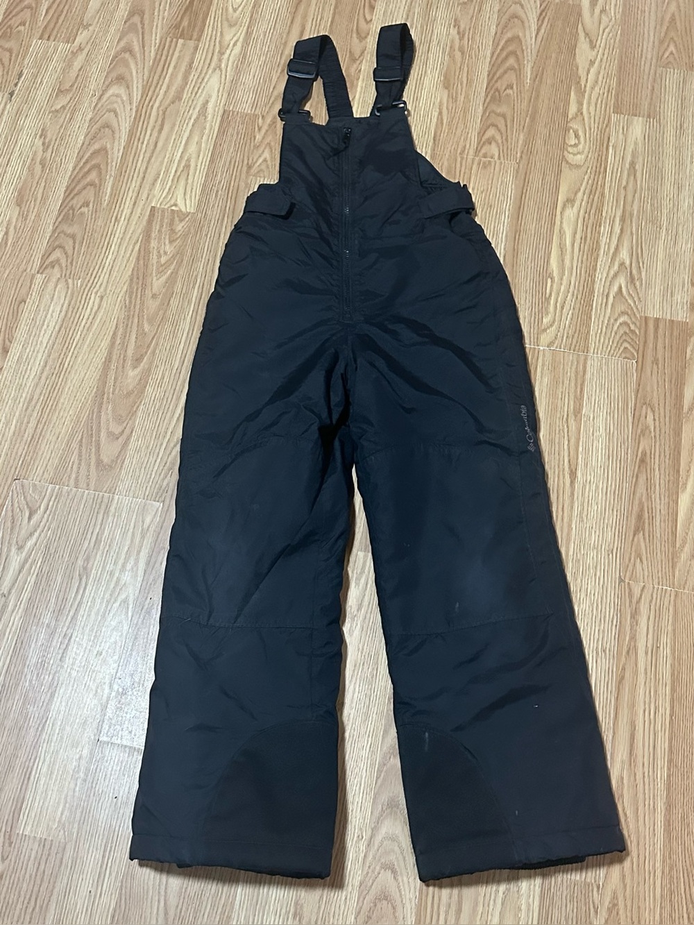 Columbia Snowslope lll Black Insulated Snow Bibs w/Adjustable Straps - Y 10/12